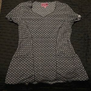 Med couture scrub top